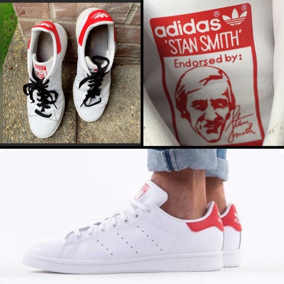 adidas Other - ADIDAS, Stan Smith Original, lush red sneakers!!